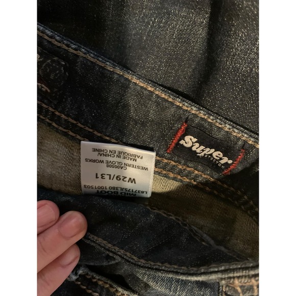 SilverAIKO Bootcut Jeans Mid Rise 29x31 - Picture 5 of 5